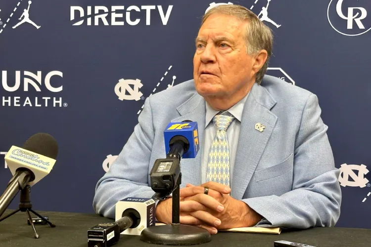 Belichick hoping bounceback is in store at UNC
